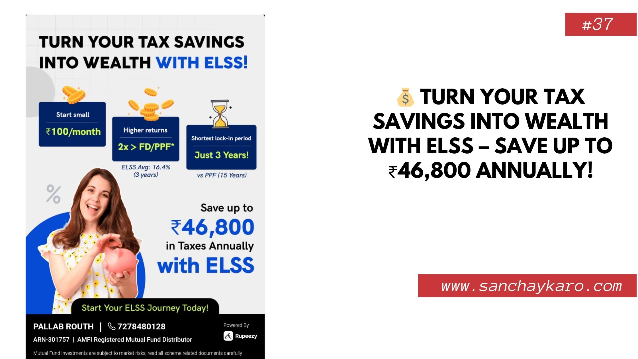 Turn Your Tax Savings into Wealth with ELSS 6 Turn Your Tax Savings into Wealth with ELSS