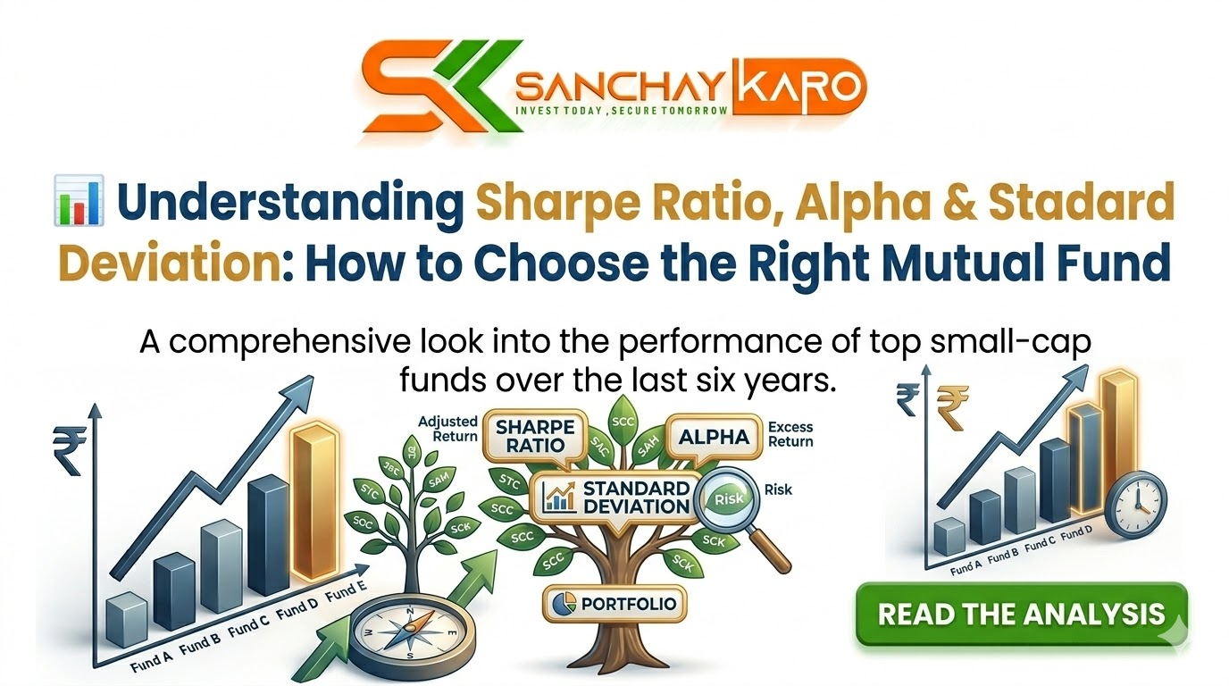 📊 Understanding Sharpe Ratio, Alpha & Standard Deviation: How to Choose the Right Mutual Fund