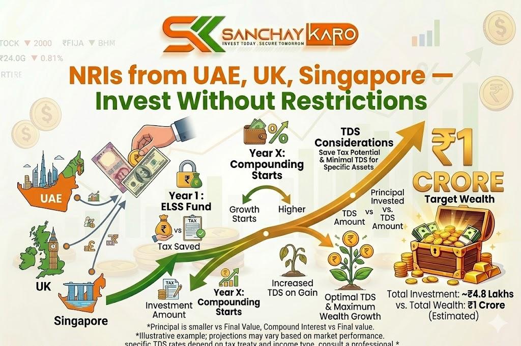 NRIs from UAE, UK, Singapore — Invest Without Restrictions