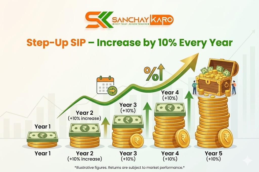 Step-Up SIP – Increase by 10% Every Year