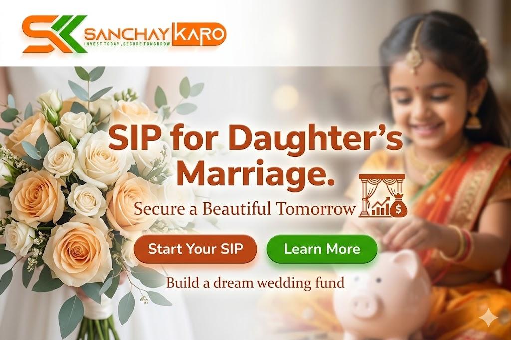 SIP for Daughter Marriage Planning - Monthly SIP 5000 10000 15000 40000 for wedding corpus