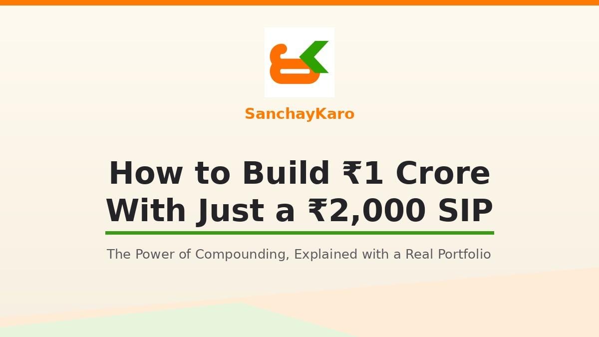 How to Build ₹1 Crore With Just a ₹2000 SIP