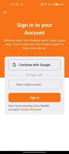 Sanchay Karo App Screen 2