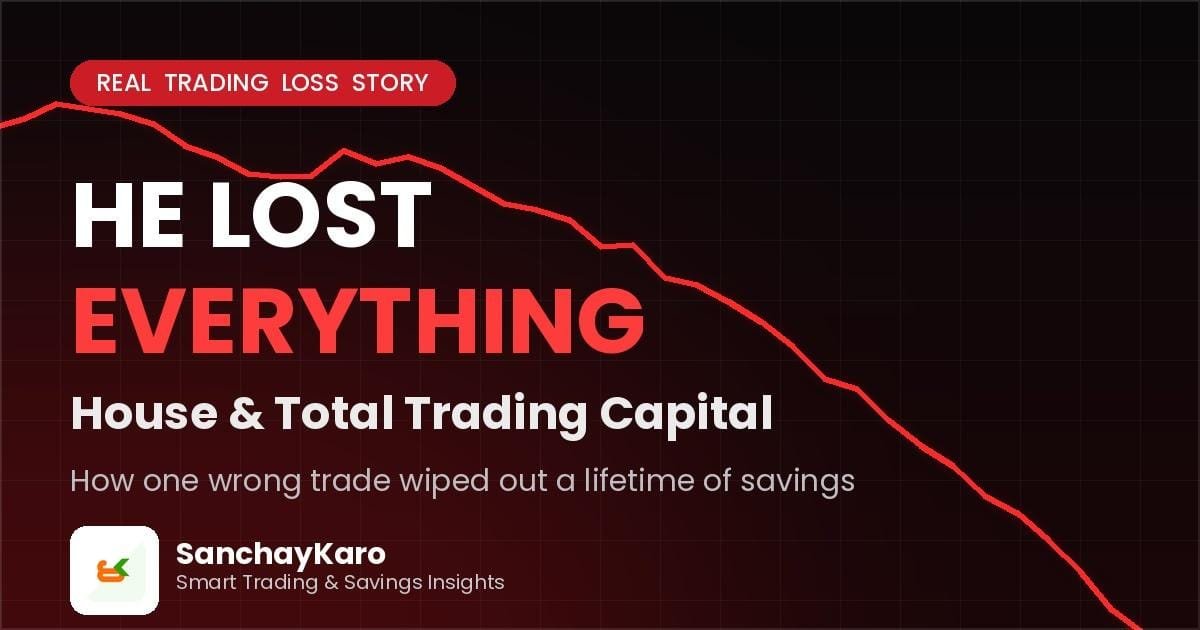 He Lost Everything House & Total Trading Capital