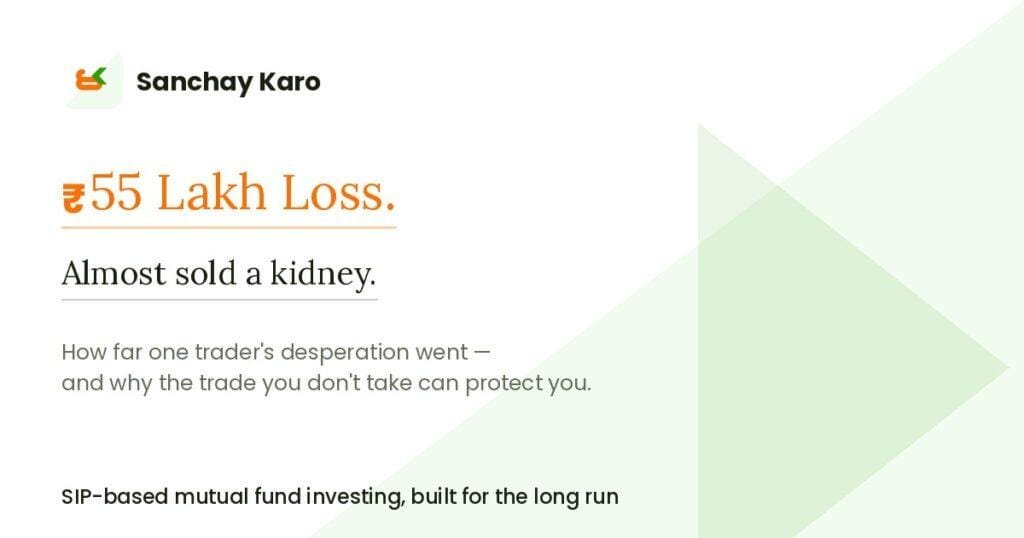 This TRADER Turned GAMBLER Lost ₹20 Lakhs 3 This Trader Almost Sold His Kidney After ₹55 Lakh Loss